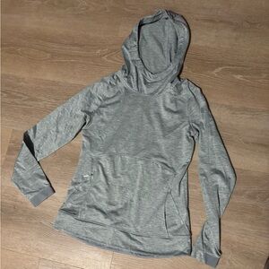 Athleta Light Gray Women's Hoodie